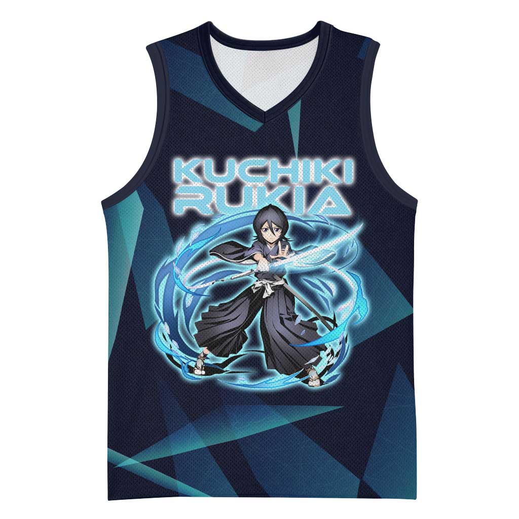 Kuchiki Rukia Bleach Basketball Jersey Frost Aura Anime Energy Style