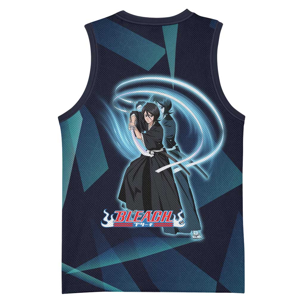Kuchiki Rukia Bleach Basketball Jersey Frost Aura Anime Energy Style