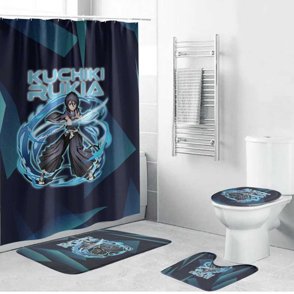 Kuchiki Rukia Bleach Bathroom Set Frost Aura Anime Energy Style