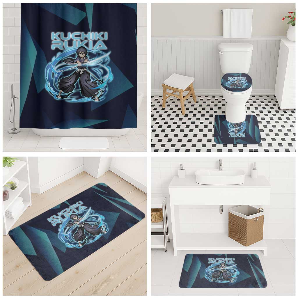 Kuchiki Rukia Bleach Bathroom Set Frost Aura Anime Energy Style