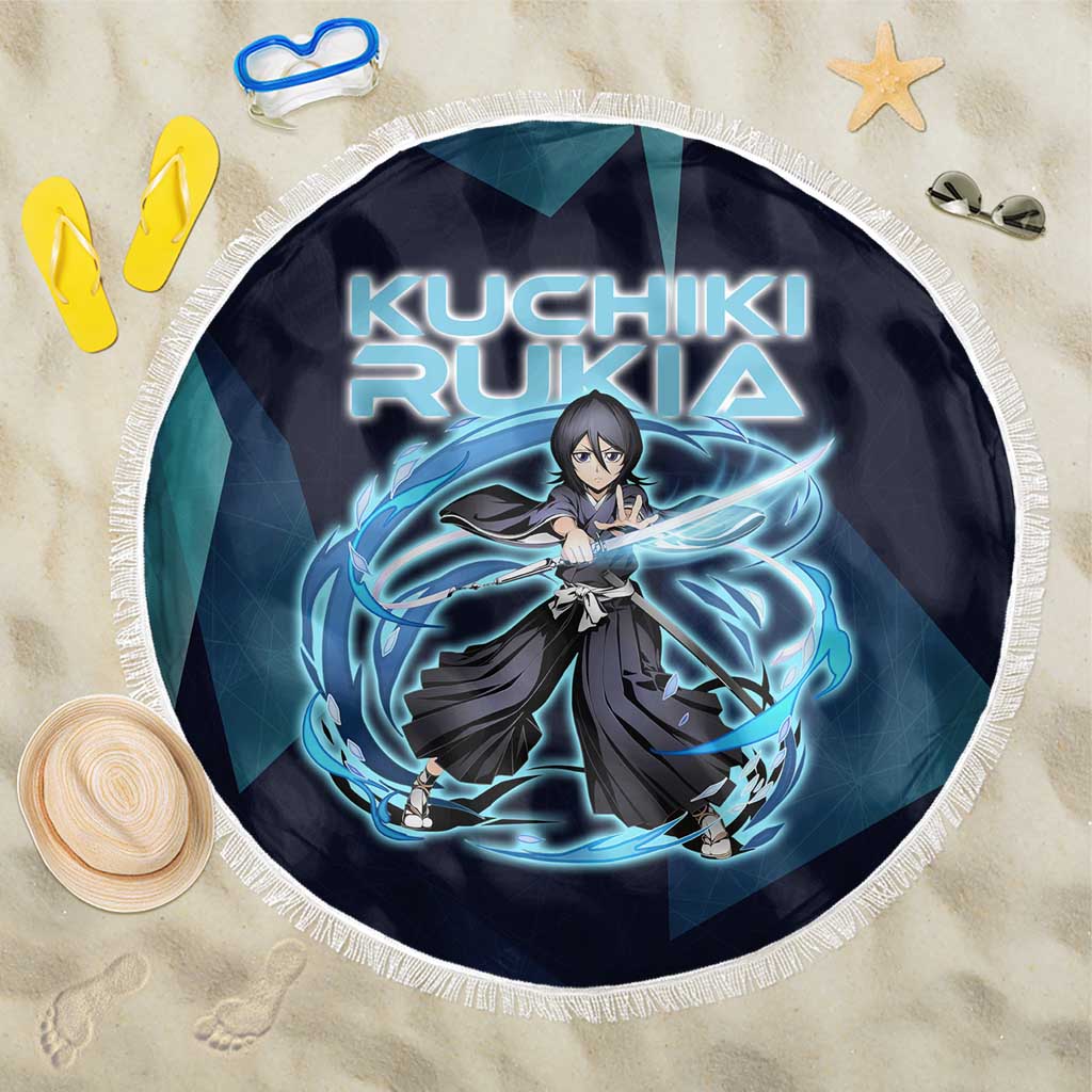 Kuchiki Rukia Bleach Beach Blanket Frost Aura Anime Energy Style