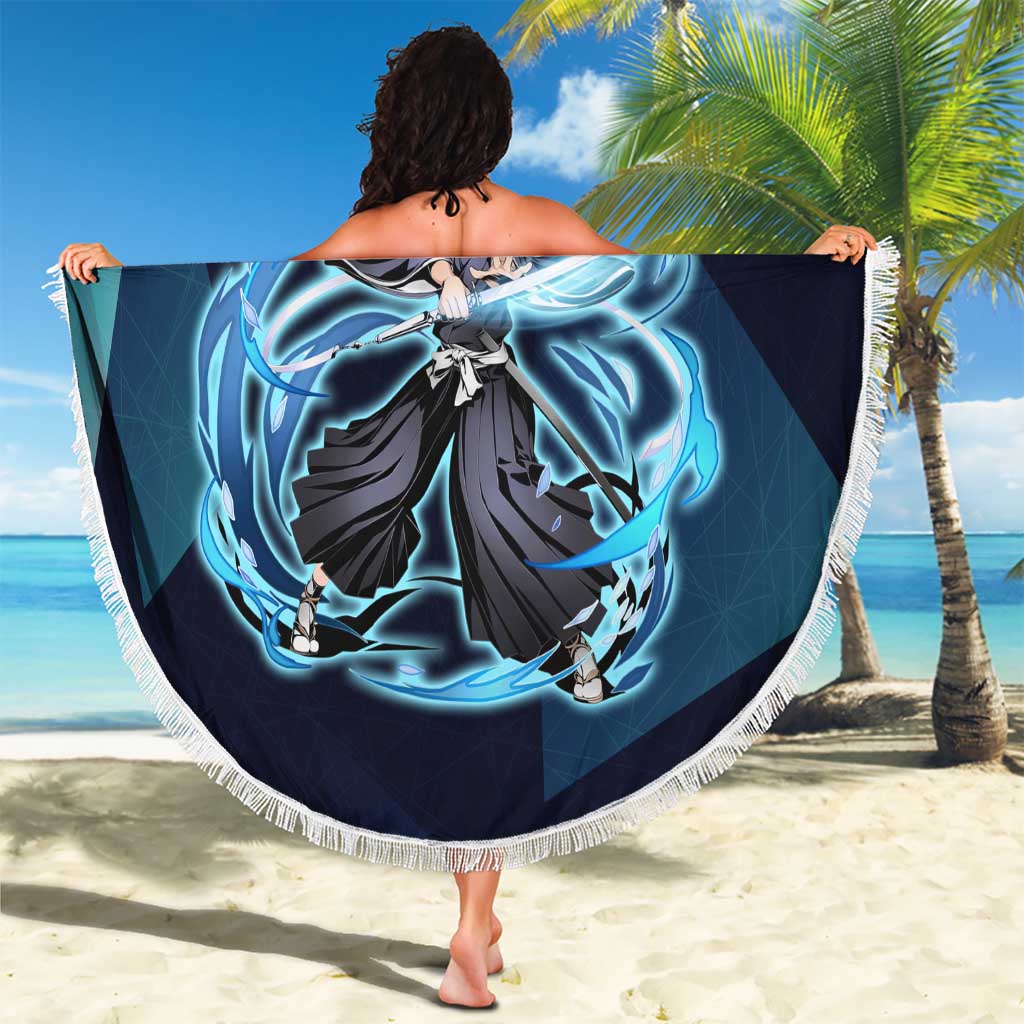 Kuchiki Rukia Bleach Beach Blanket Frost Aura Anime Energy Style