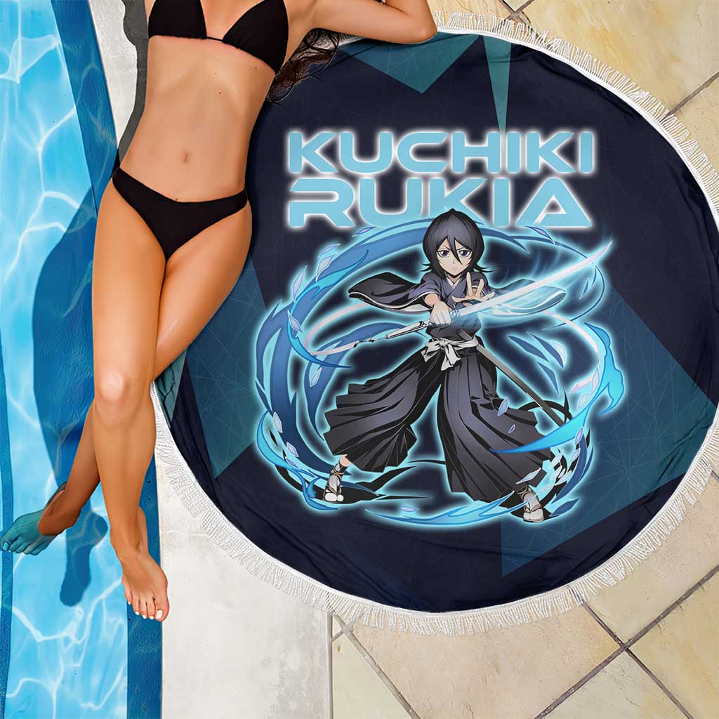 Kuchiki Rukia Bleach Beach Blanket Frost Aura Anime Energy Style
