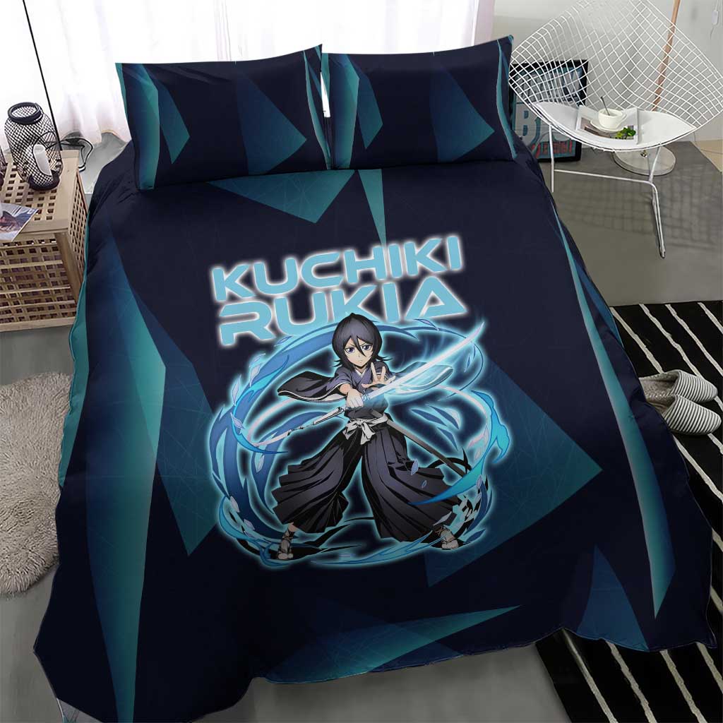 Kuchiki Rukia Bleach Bedding Set Frost Aura Anime Energy Style