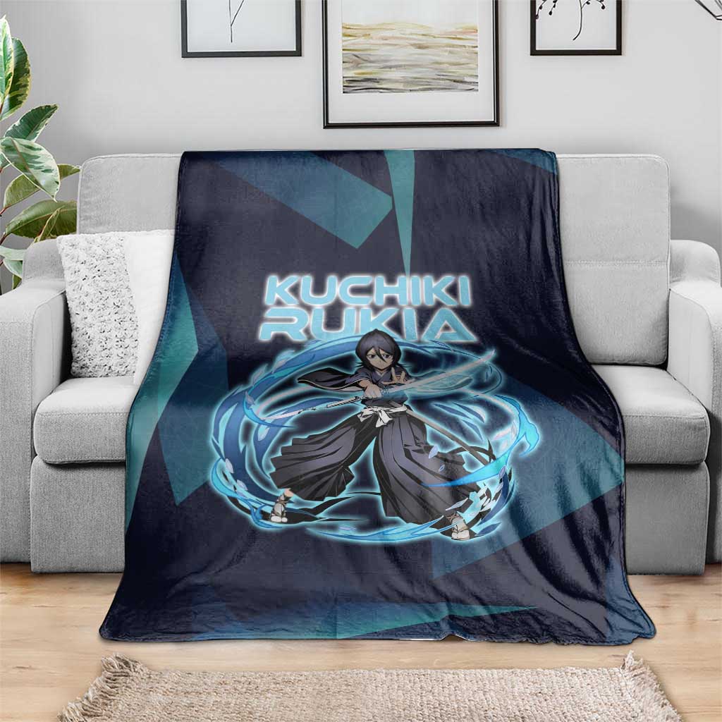 Kuchiki Rukia Bleach Blanket Frost Aura Anime Energy Style