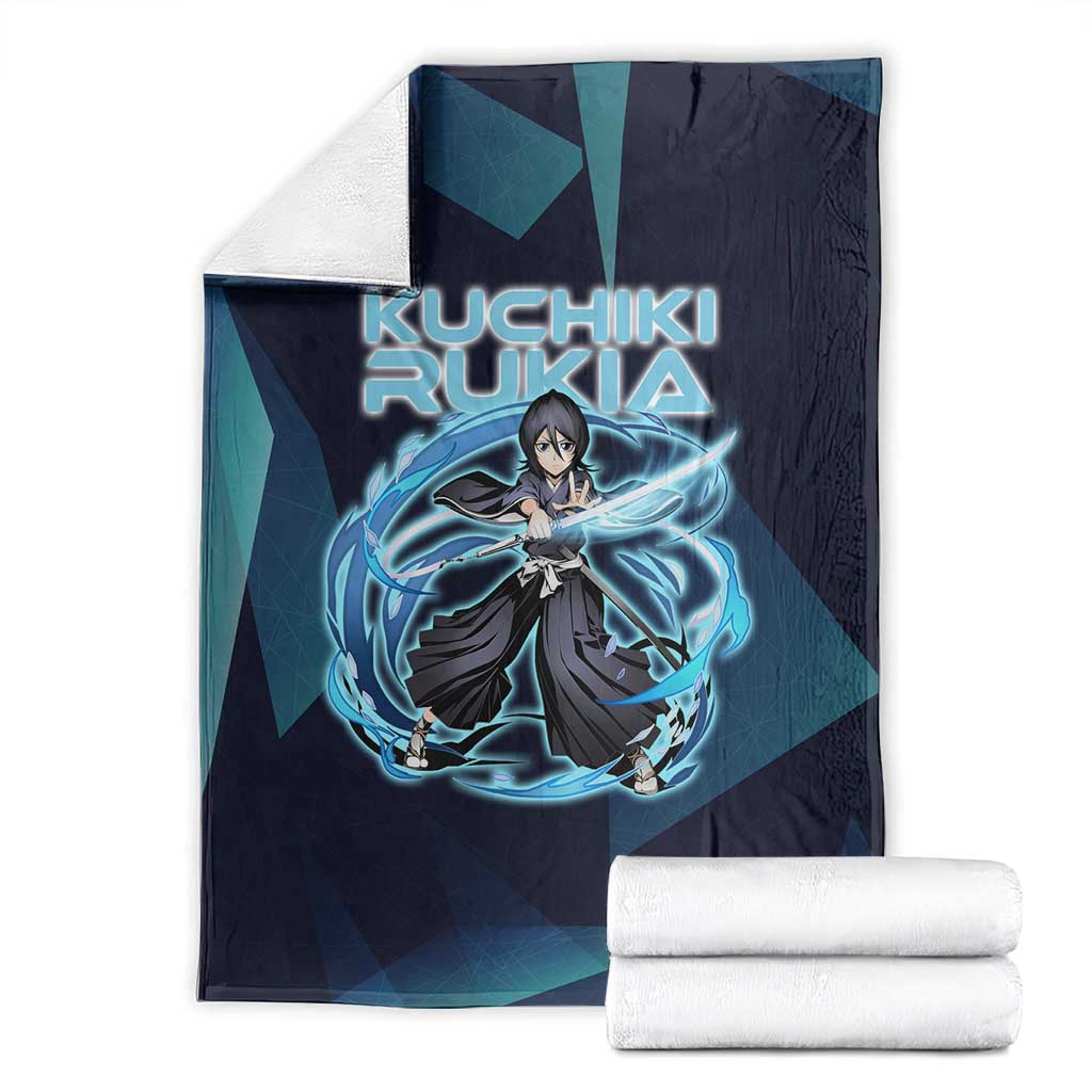 Kuchiki Rukia Bleach Blanket Frost Aura Anime Energy Style