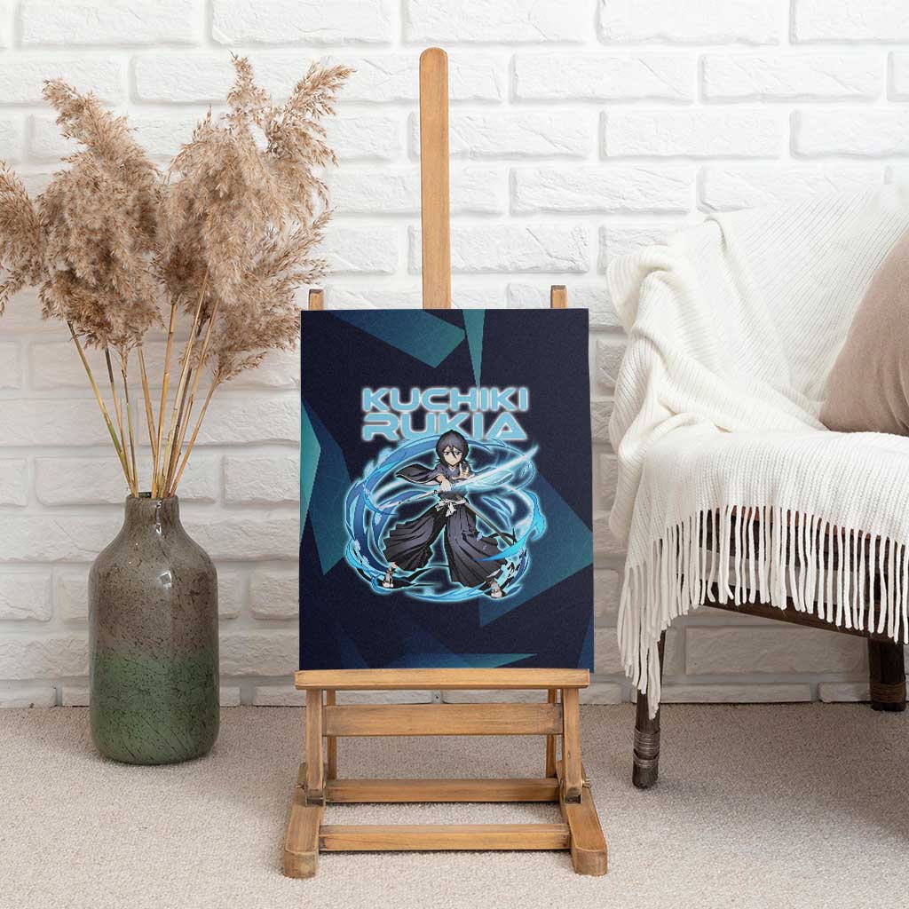 Kuchiki Rukia Bleach Canvas Wall Art Frost Aura Anime Energy Style