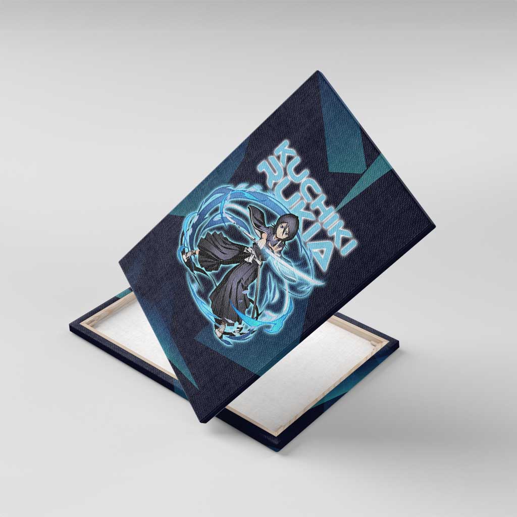 Kuchiki Rukia Bleach Canvas Wall Art Frost Aura Anime Energy Style