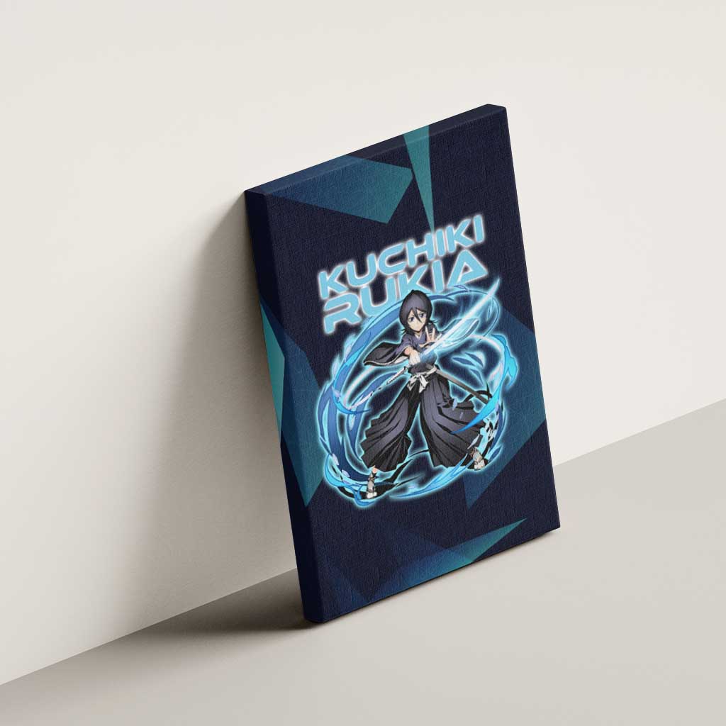 Kuchiki Rukia Bleach Canvas Wall Art Frost Aura Anime Energy Style