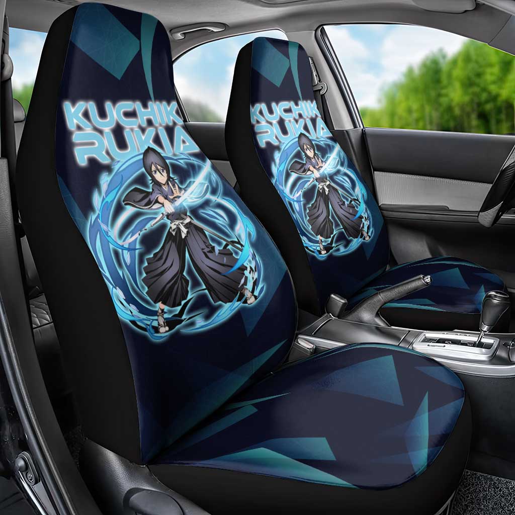 Kuchiki Rukia Bleach Car Seat Cover Frost Aura Anime Energy Style