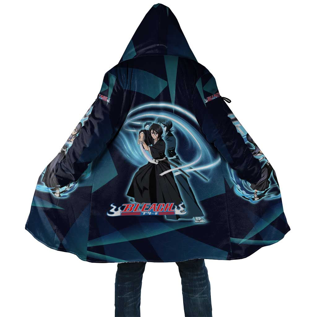 Kuchiki Rukia Bleach Cloak Frost Aura Anime Energy Style