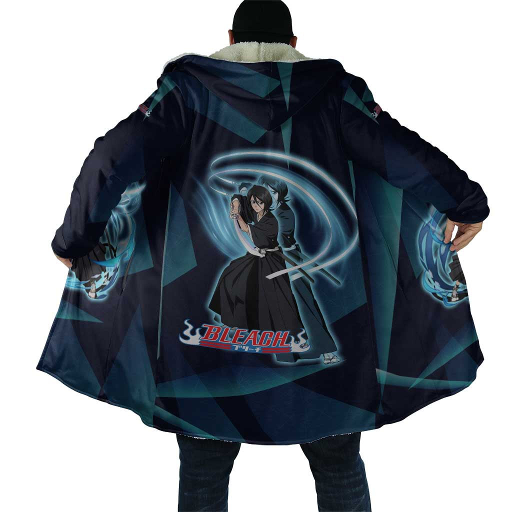 Kuchiki Rukia Bleach Cloak Frost Aura Anime Energy Style