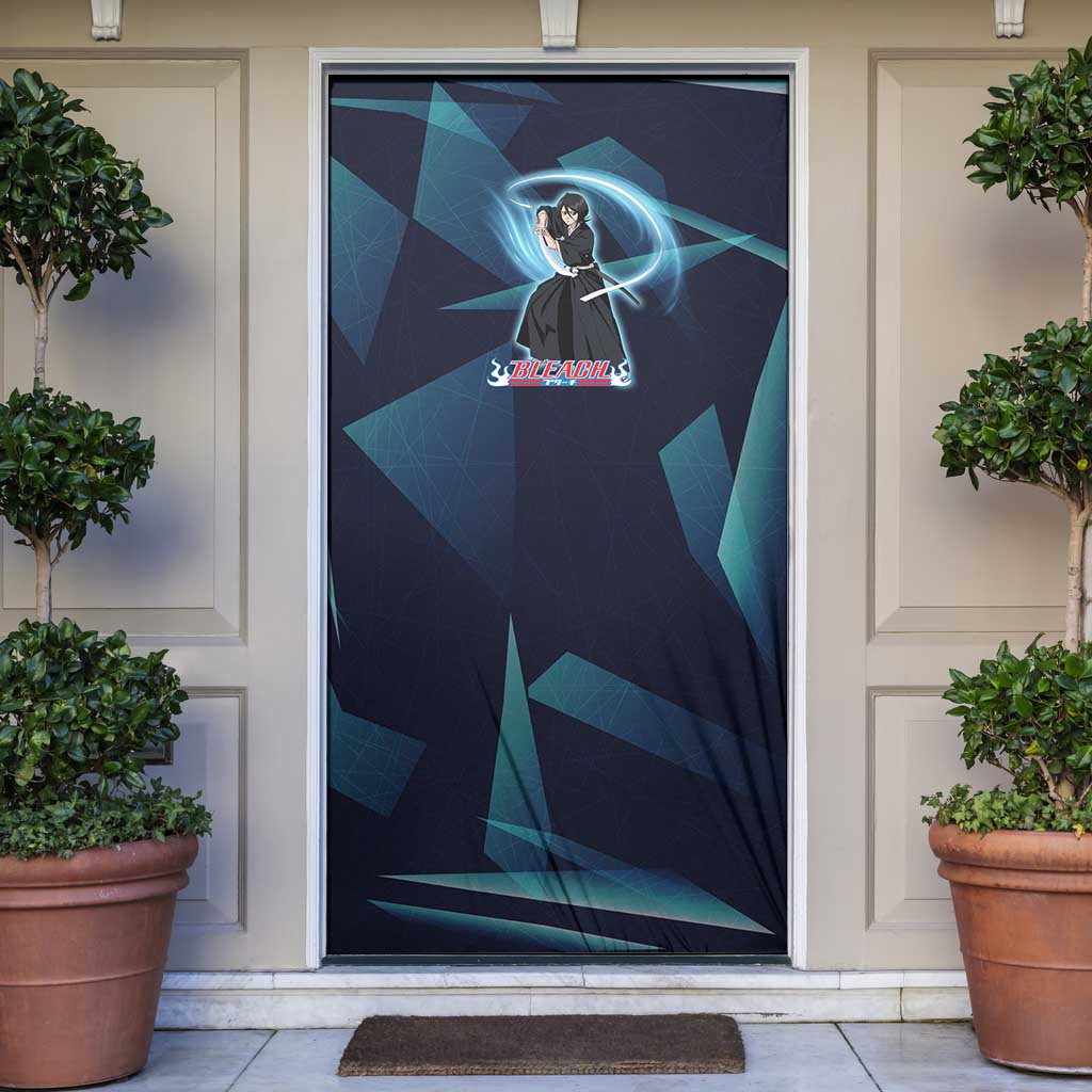 Kuchiki Rukia Bleach Door Cover Frost Aura Anime Energy Style