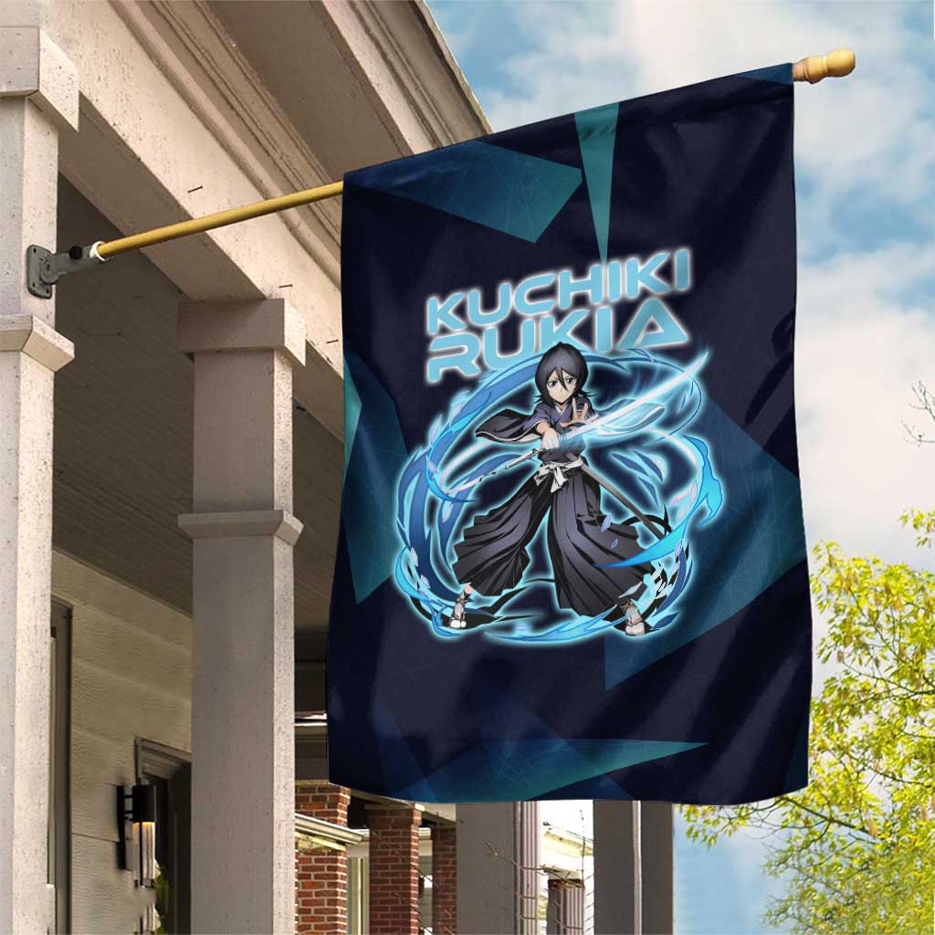 Kuchiki Rukia Bleach Garden Flag Frost Aura Anime Energy Style