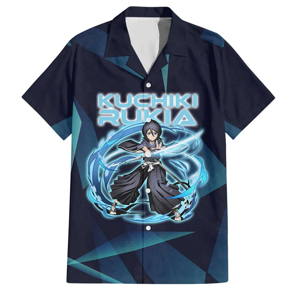 Kuchiki Rukia Bleach Hawaiian Shirt Frost Aura Anime Energy Style