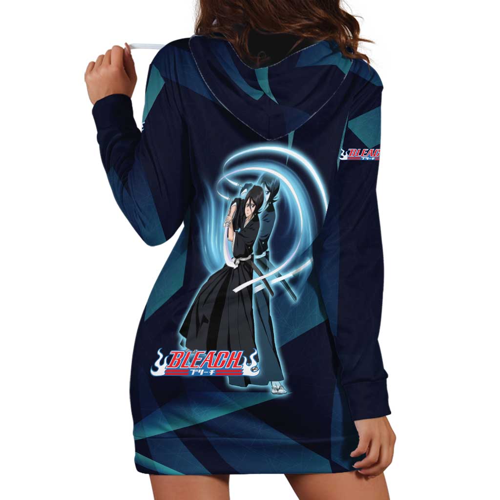 Kuchiki Rukia Bleach Hoodie Dress Frost Aura Anime Energy Style