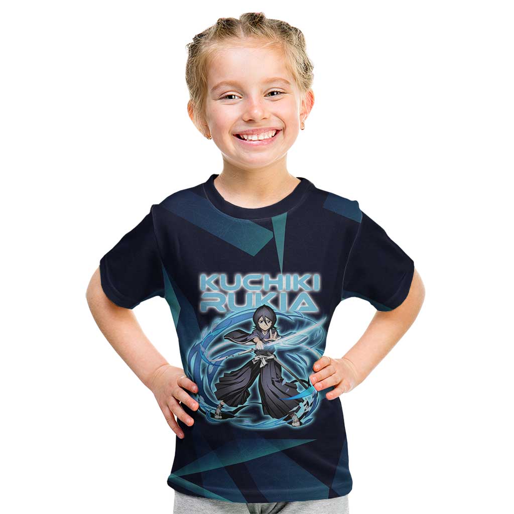 Kuchiki Rukia Bleach Kid T Shirt Frost Aura Anime Energy Style