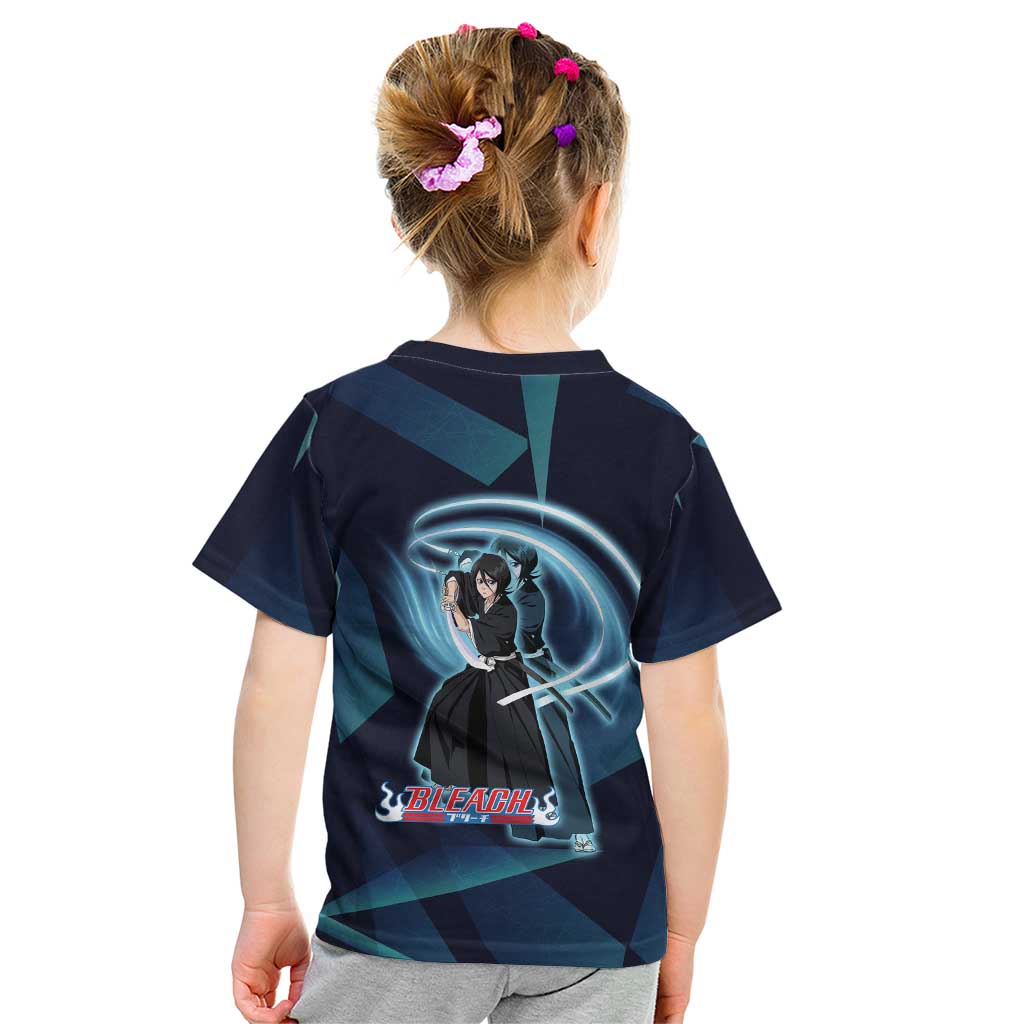 Kuchiki Rukia Bleach Kid T Shirt Frost Aura Anime Energy Style