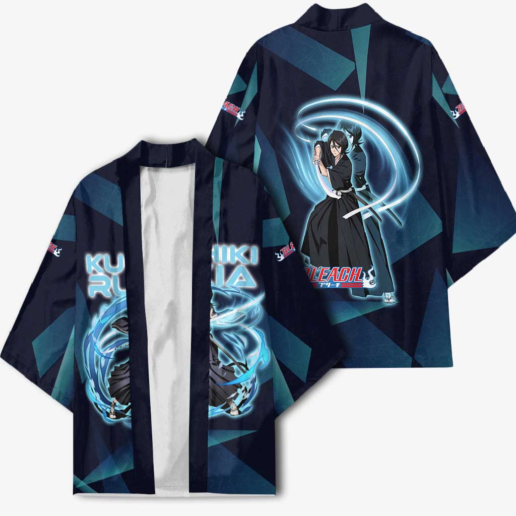 Kuchiki Rukia Bleach Kimono Frost Aura Anime Energy Style