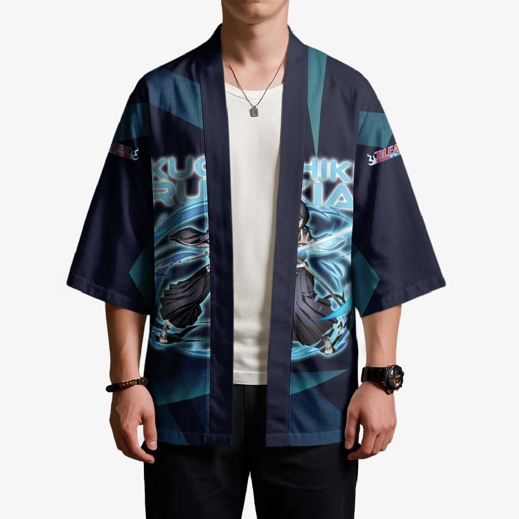 Kuchiki Rukia Bleach Kimono Frost Aura Anime Energy Style
