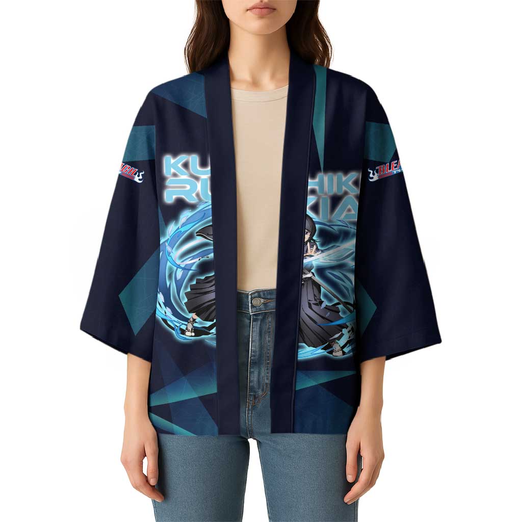 Kuchiki Rukia Bleach Kimono Frost Aura Anime Energy Style