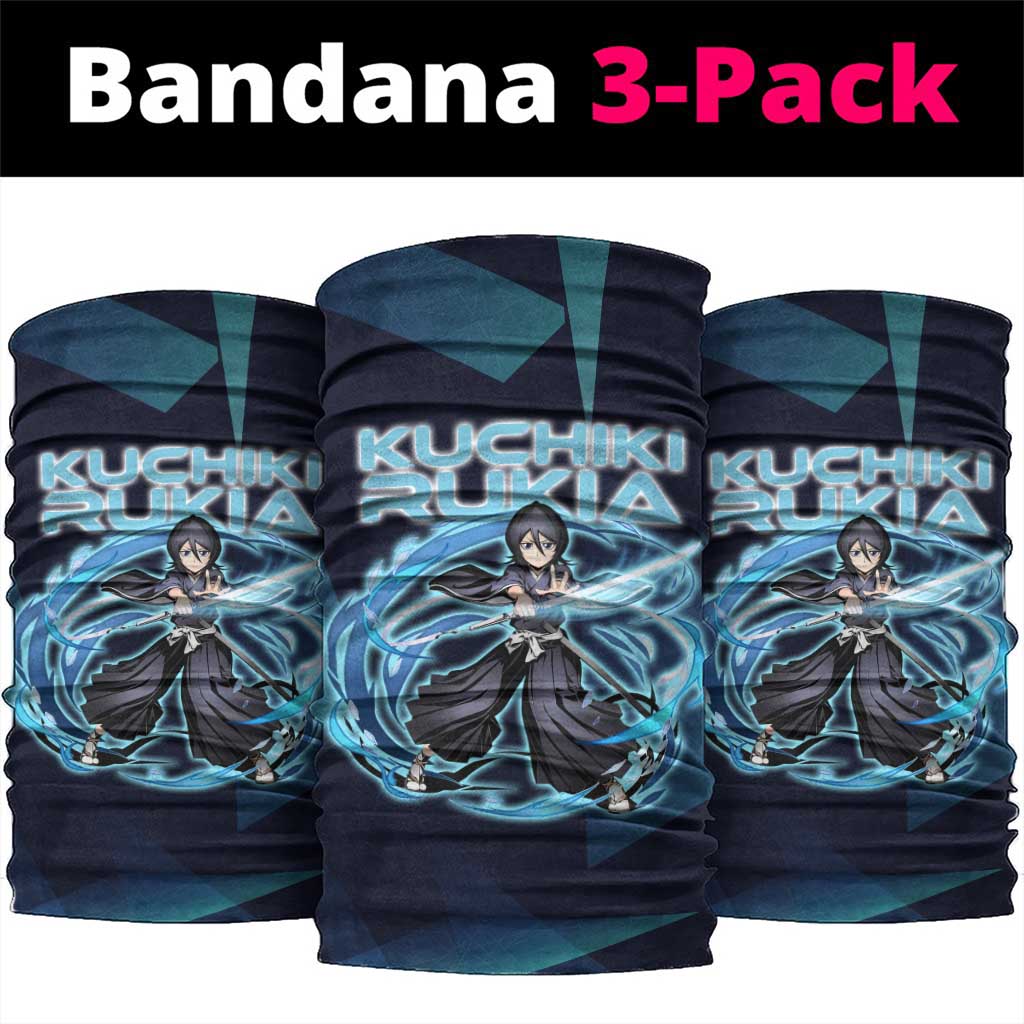 Kuchiki Rukia Bleach Neck Gaiter Frost Aura Anime Energy Style