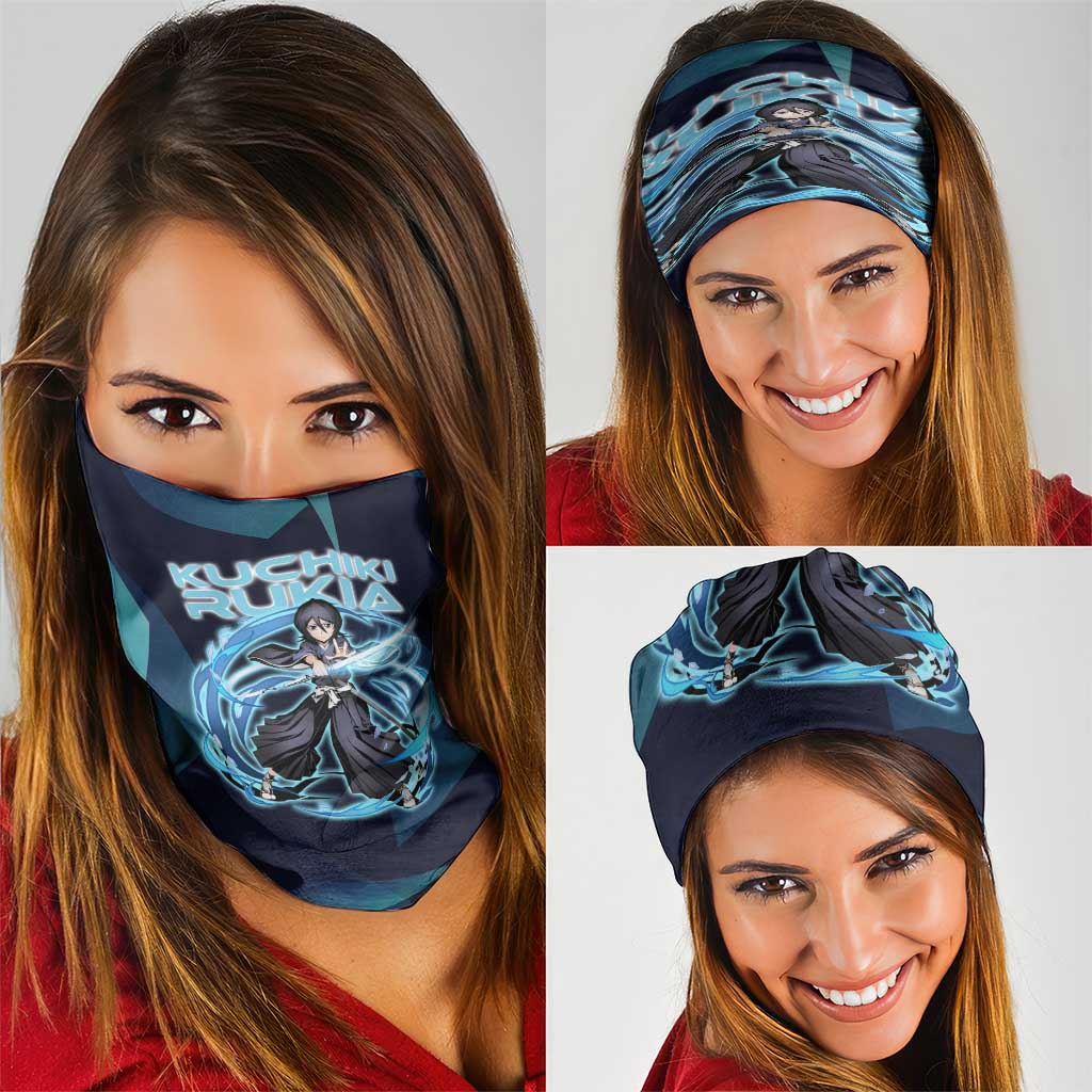 Kuchiki Rukia Bleach Neck Gaiter Frost Aura Anime Energy Style