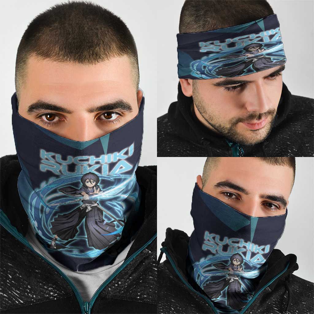 Kuchiki Rukia Bleach Neck Gaiter Frost Aura Anime Energy Style