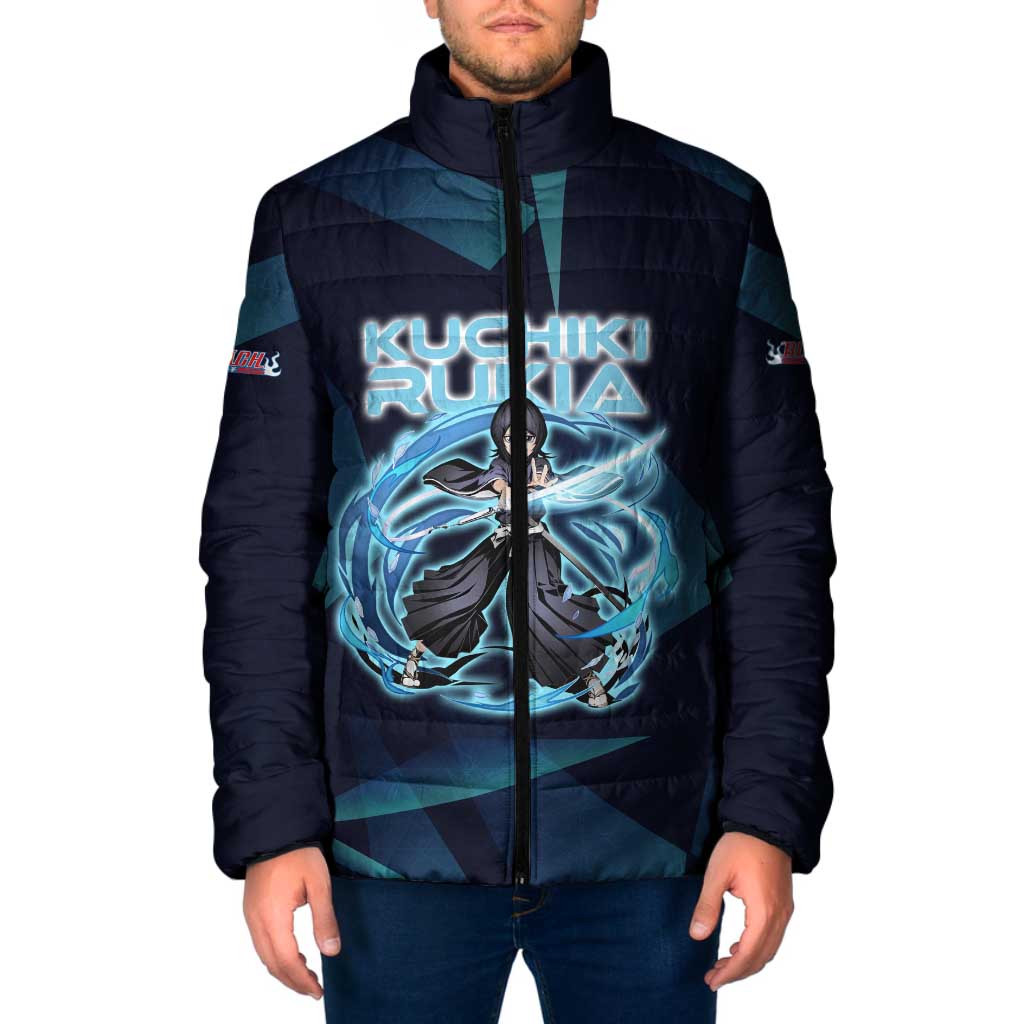 Kuchiki Rukia Bleach Padded Jacket Frost Aura Anime Energy Style