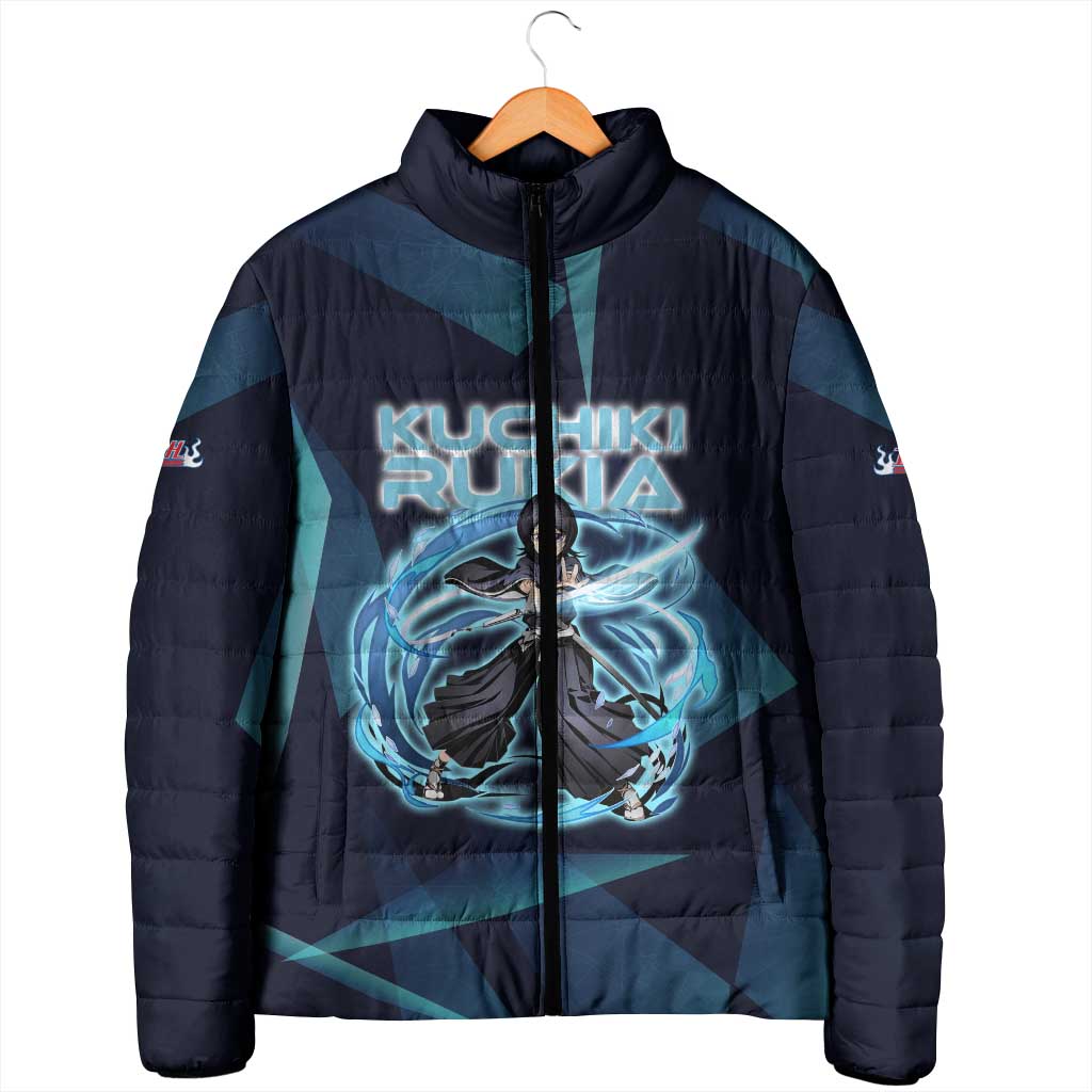 Kuchiki Rukia Bleach Padded Jacket Frost Aura Anime Energy Style