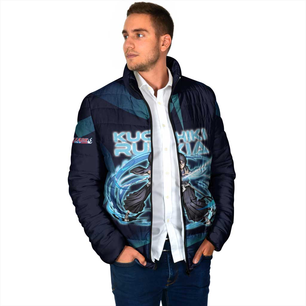 Kuchiki Rukia Bleach Padded Jacket Frost Aura Anime Energy Style