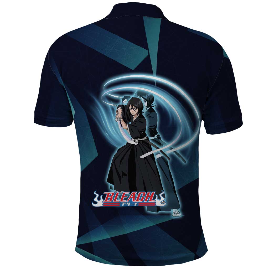 Kuchiki Rukia Bleach Polo Shirt Frost Aura Anime Energy Style