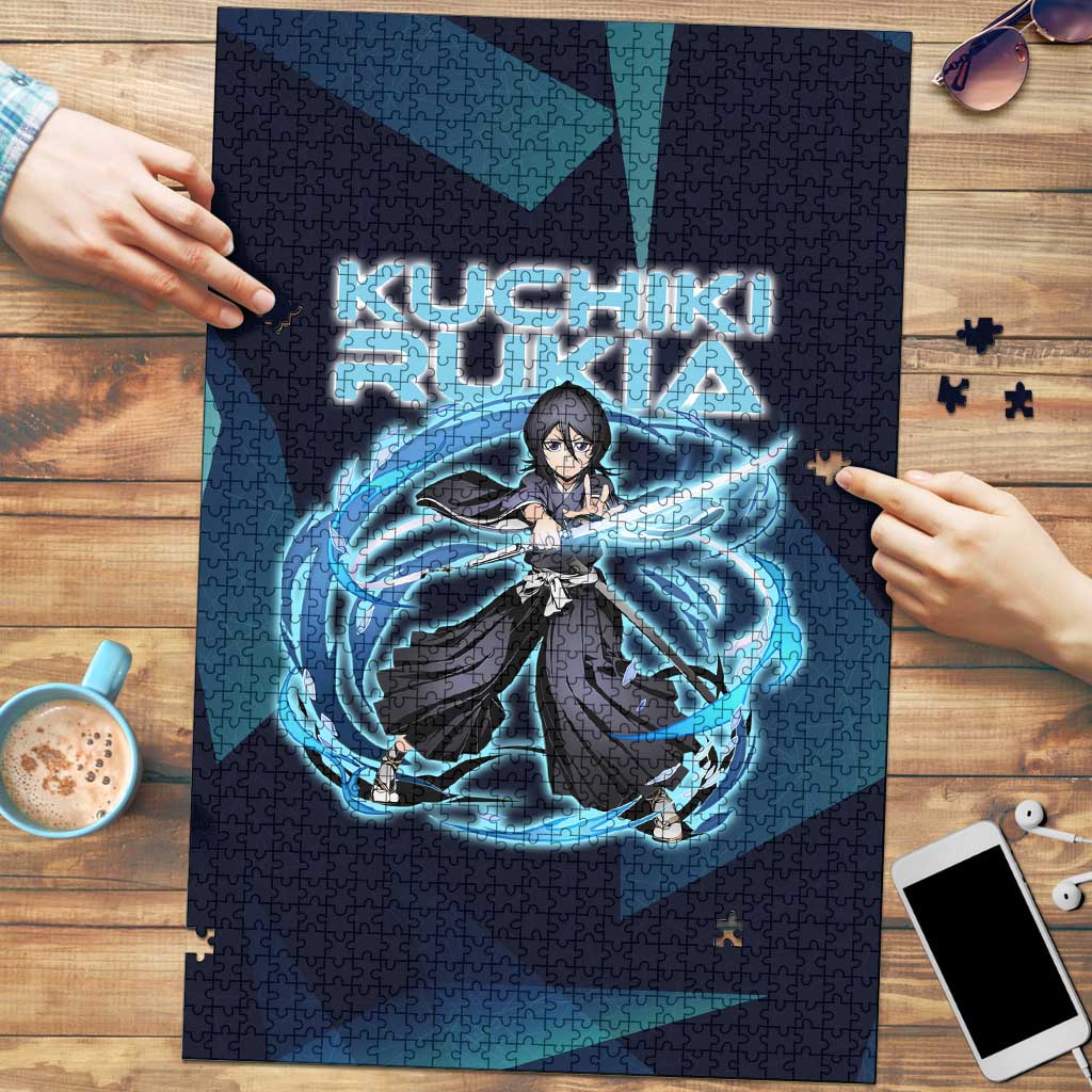 Kuchiki Rukia Bleach Puzzle Frost Aura Anime Energy Style
