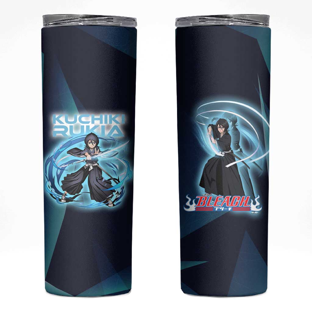 Kuchiki Rukia Bleach Skinny Tumbler Frost Aura Anime Energy Style