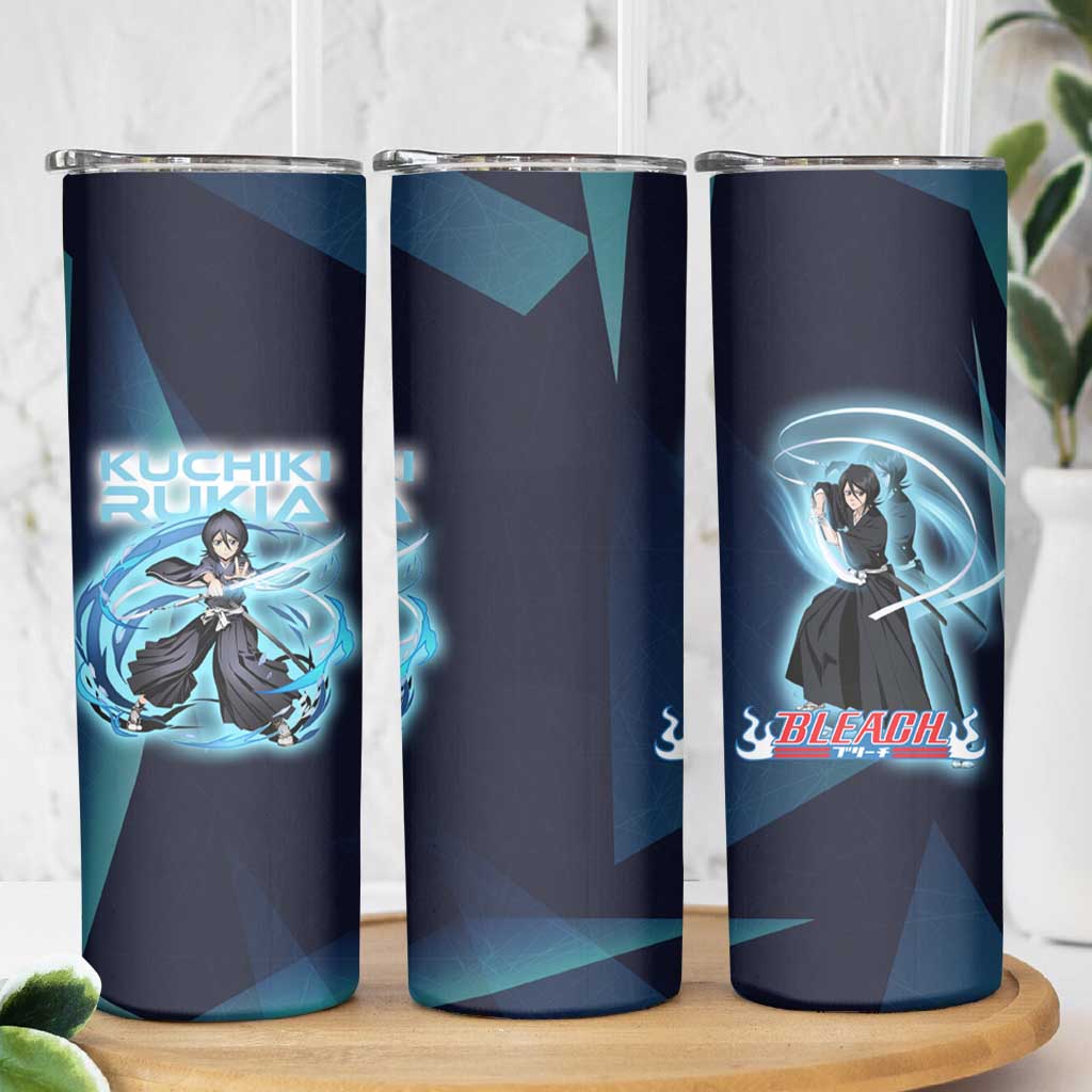 Kuchiki Rukia Bleach Skinny Tumbler Frost Aura Anime Energy Style
