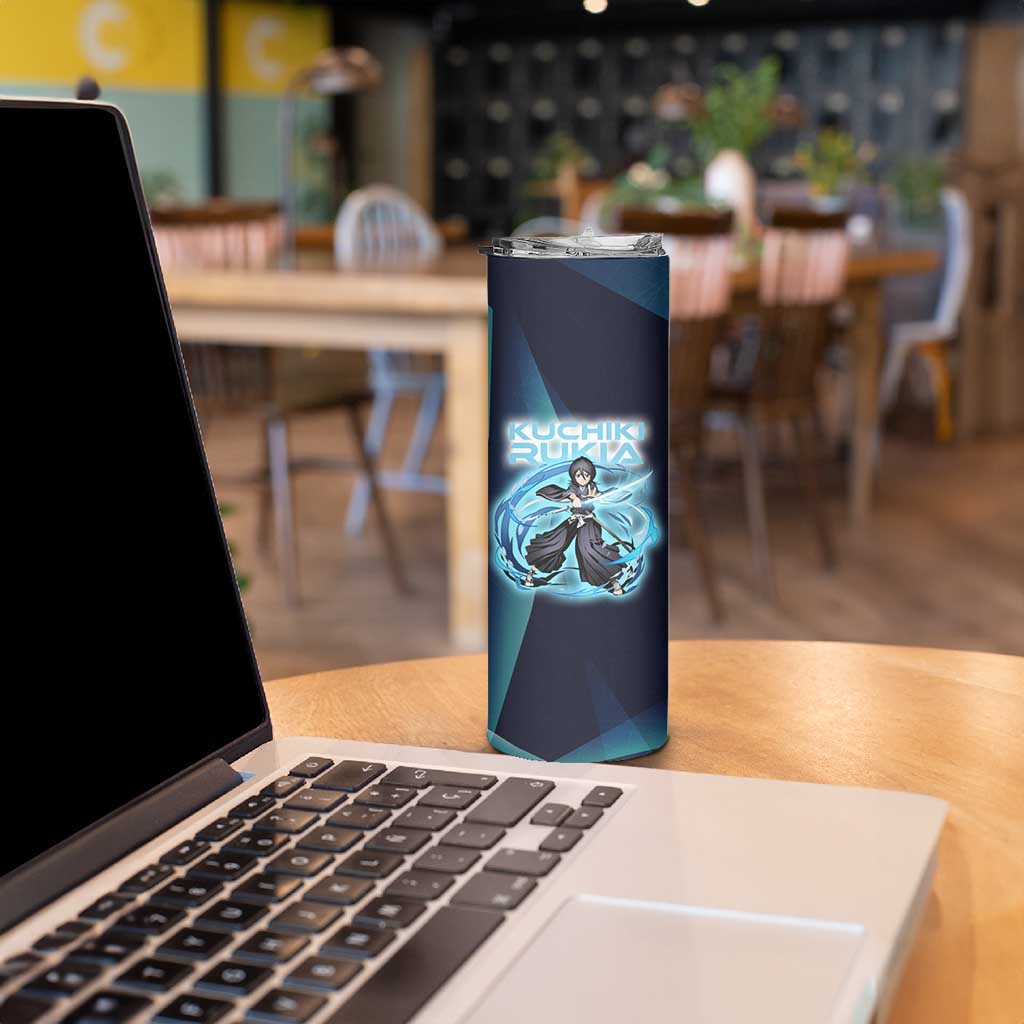 Kuchiki Rukia Bleach Skinny Tumbler Frost Aura Anime Energy Style
