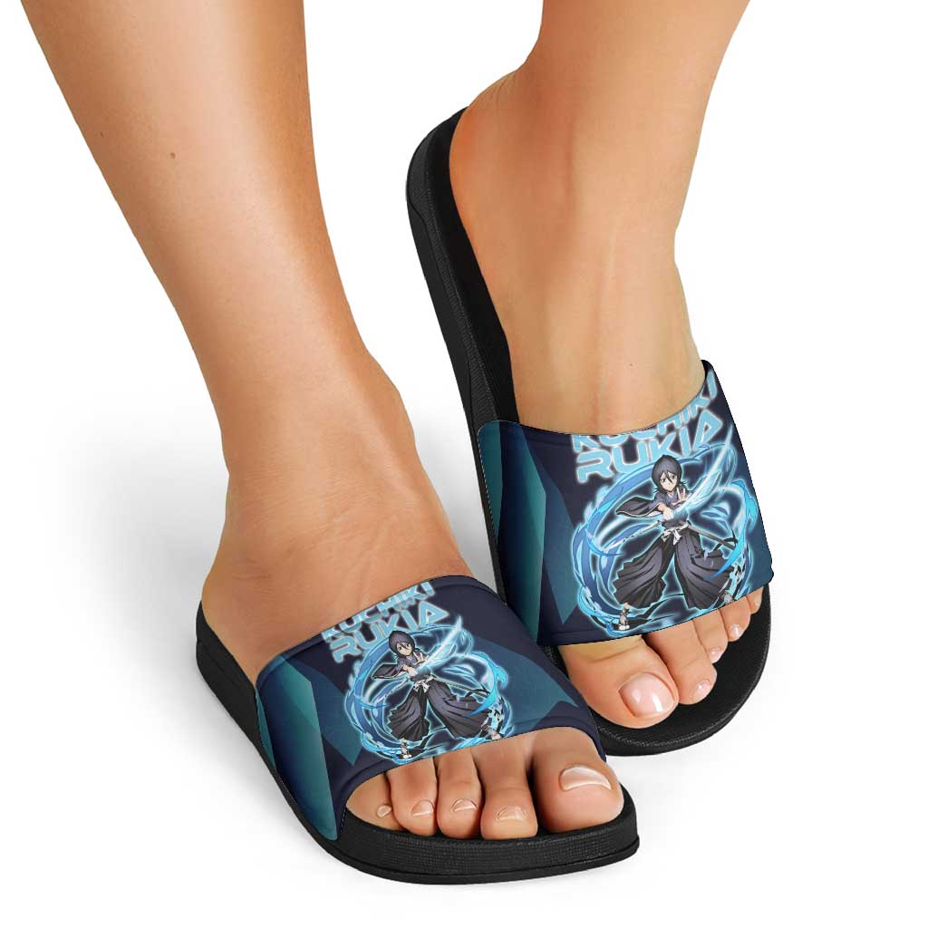 Kuchiki Rukia Bleach Slide Sandals Frost Aura Anime Energy Style