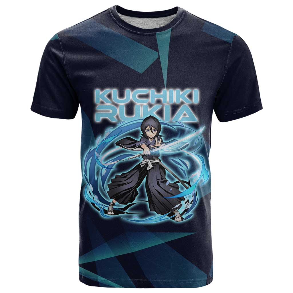 Kuchiki Rukia Bleach T Shirt Frost Aura Anime Energy Style