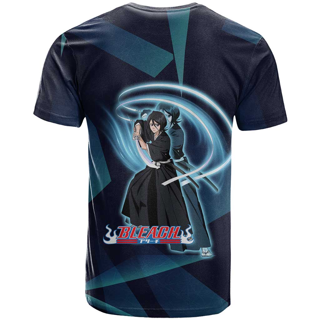 Kuchiki Rukia Bleach T Shirt Frost Aura Anime Energy Style
