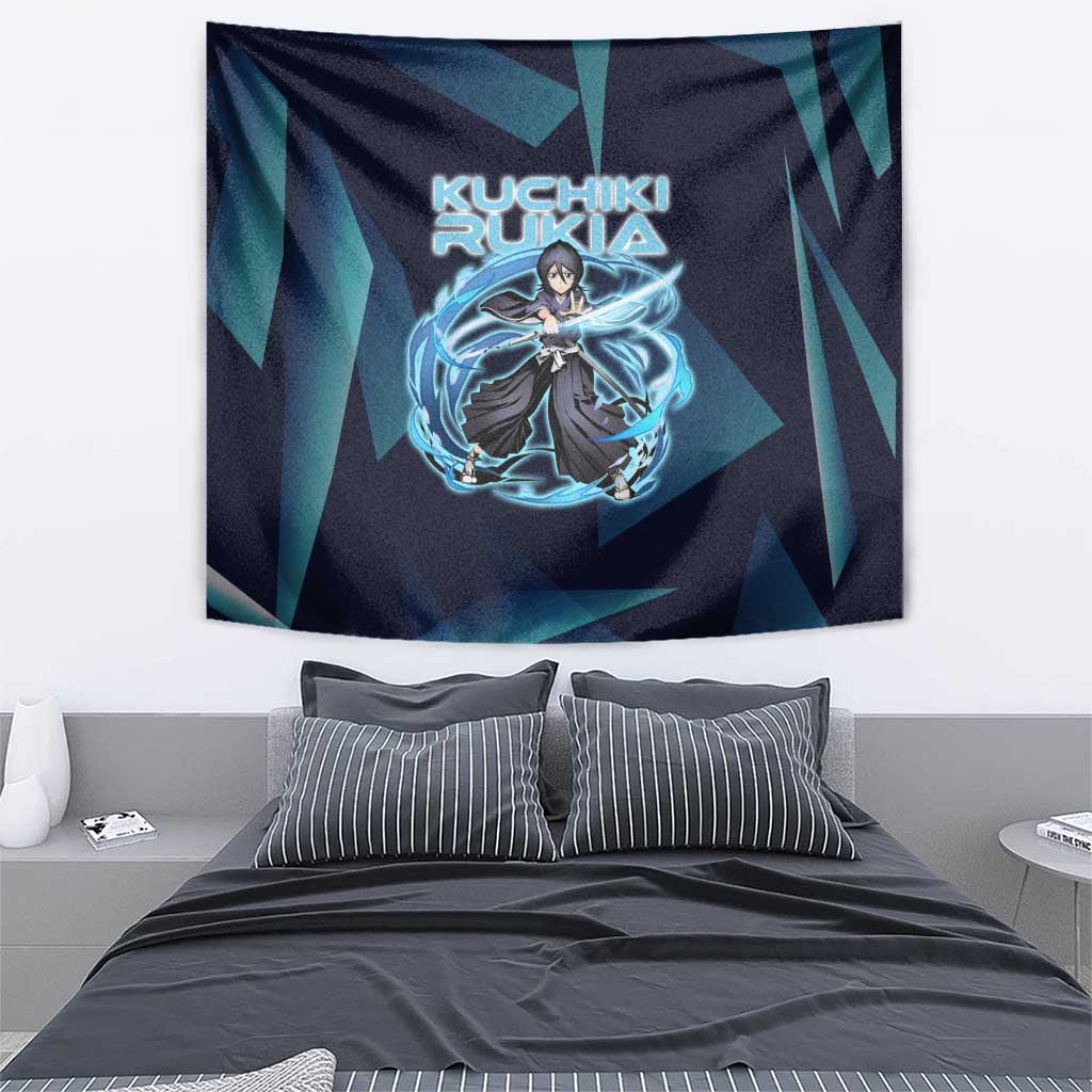 Kuchiki Rukia Bleach Tapestry Frost Aura Anime Energy Style