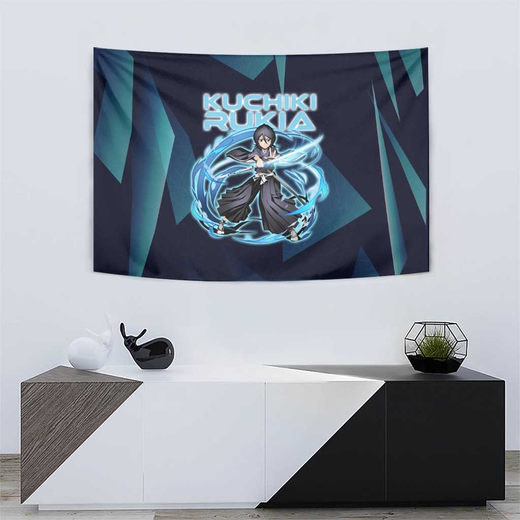 Kuchiki Rukia Bleach Tapestry Frost Aura Anime Energy Style