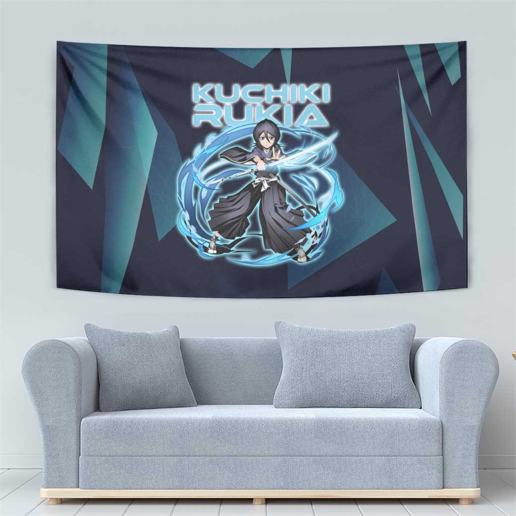 Kuchiki Rukia Bleach Tapestry Frost Aura Anime Energy Style