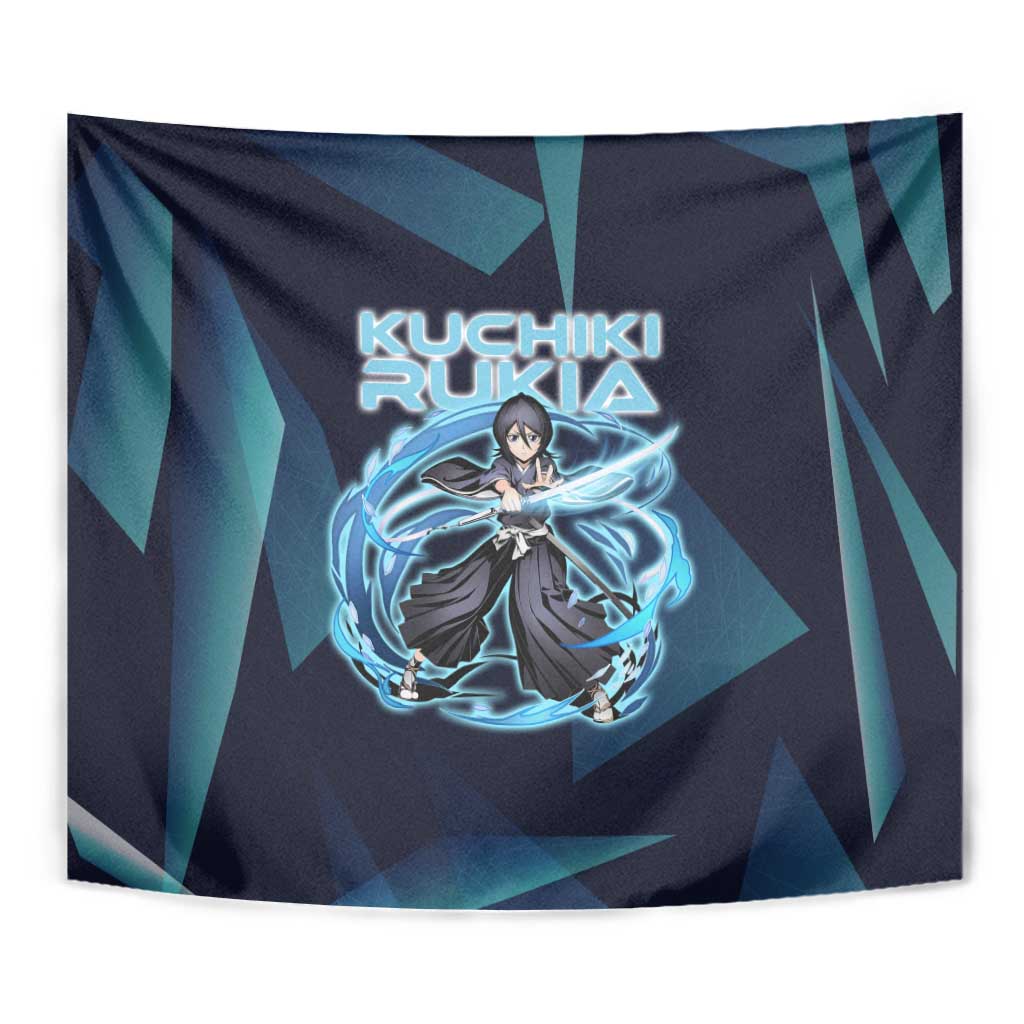 Kuchiki Rukia Bleach Tapestry Frost Aura Anime Energy Style