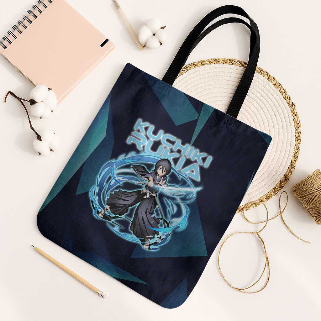 Kuchiki Rukia Bleach Tote Bag Frost Aura Anime Energy Style