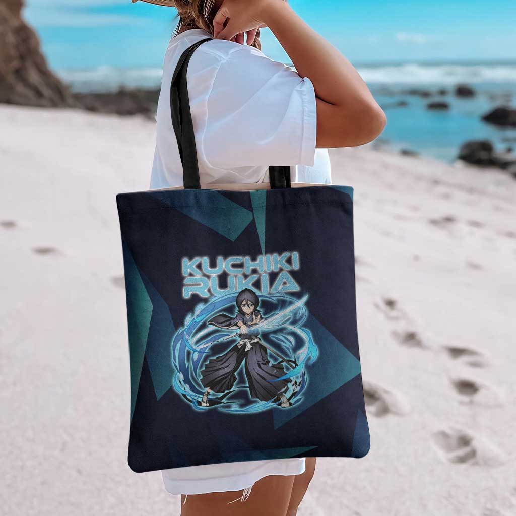 Kuchiki Rukia Bleach Tote Bag Frost Aura Anime Energy Style