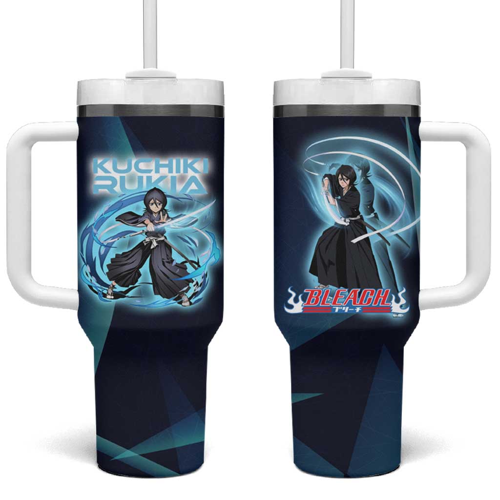 Kuchiki Rukia Bleach Tumbler With Handle Frost Aura Anime Energy Style
