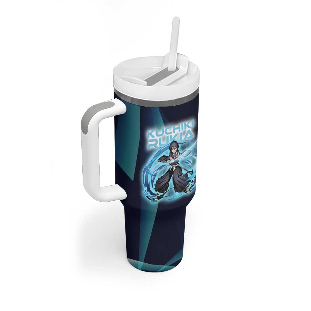 Kuchiki Rukia Bleach Tumbler With Handle Frost Aura Anime Energy Style