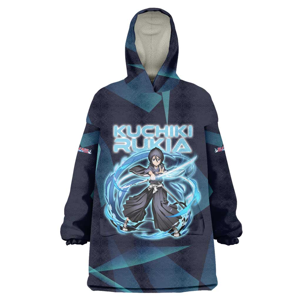 Kuchiki Rukia Bleach Wearable Blanket Hoodie Frost Aura Anime Energy Style