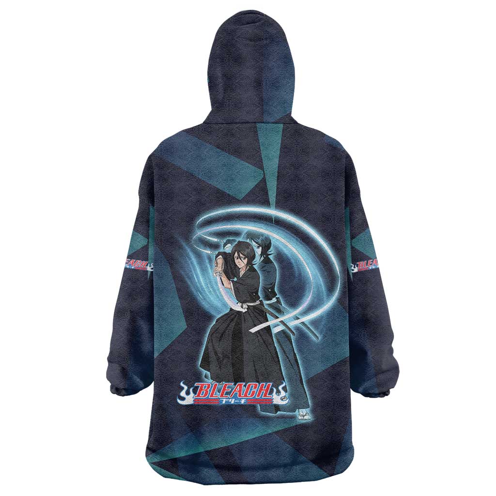 Kuchiki Rukia Bleach Wearable Blanket Hoodie Frost Aura Anime Energy Style