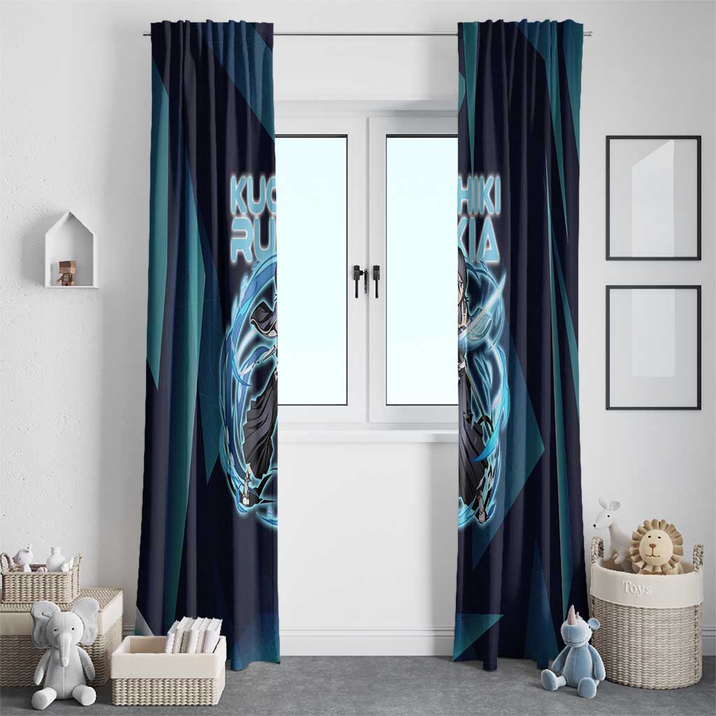 Kuchiki Rukia Bleach Window Curtain Frost Aura Anime Energy Style
